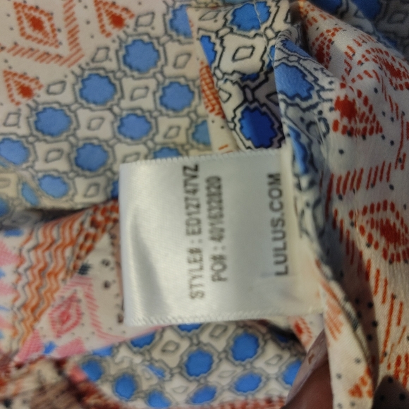 Lulu's Halter Maxi Length Dress Size L - Picture 12 of 16